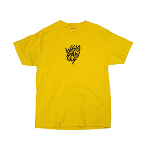 Yellow Logo Tee